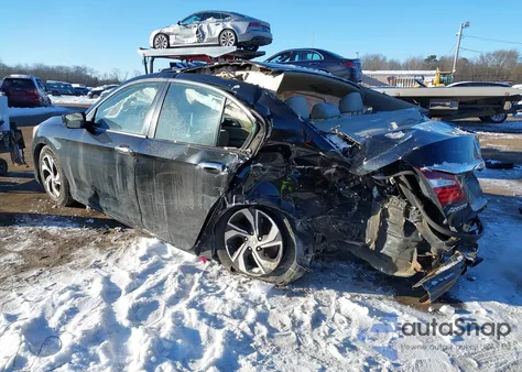 2016 Honda Accord Lx из США, поврежденный, VIN 1HGCR2F3XGA066240